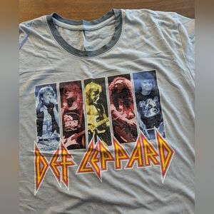 Def Leppard Graphic T-Shirt Men's Md